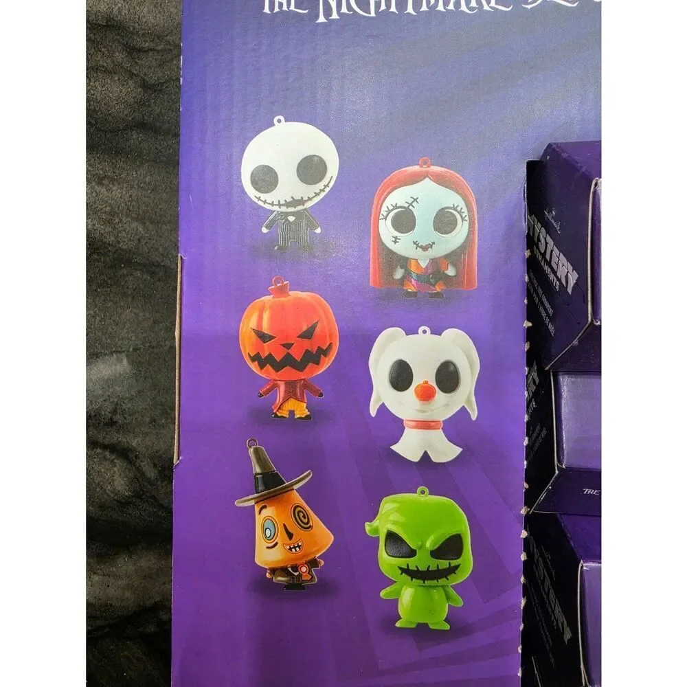 Lot of 5 Limited Edition Disney Nightmare Before Christmas Mystery Ornaments